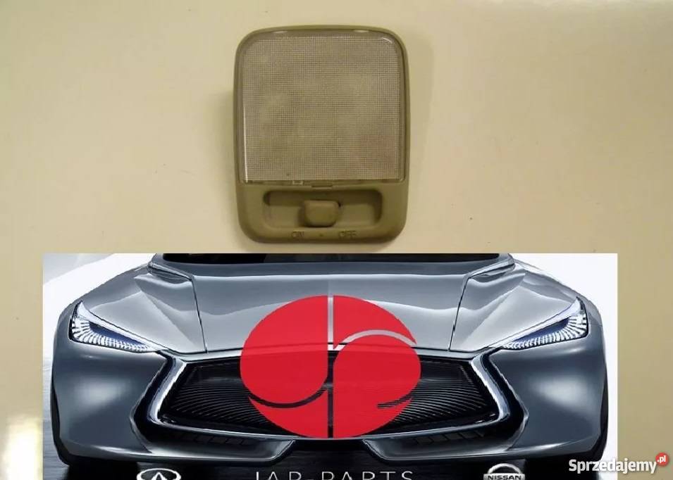LAMPKA KABINOWA PODŚWIETLENIE NISSAN TITAN Nowy Tomyśl