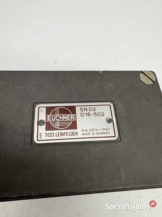 Euchner SN02D16502 Precision Row Limit Button Pozostałe Warszawa sprzedam