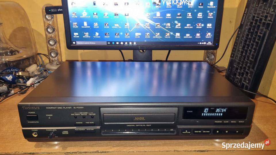 Odtwarzacz Technics SLPG590 MASH Optical Output Warta
