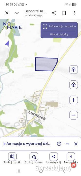 Sprzedam 2 ha ziemi rolnej klasy 4a wielkopolskie Sieraków