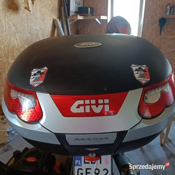 Kufer Givi Maxia 3 z kompletnym stelażem do