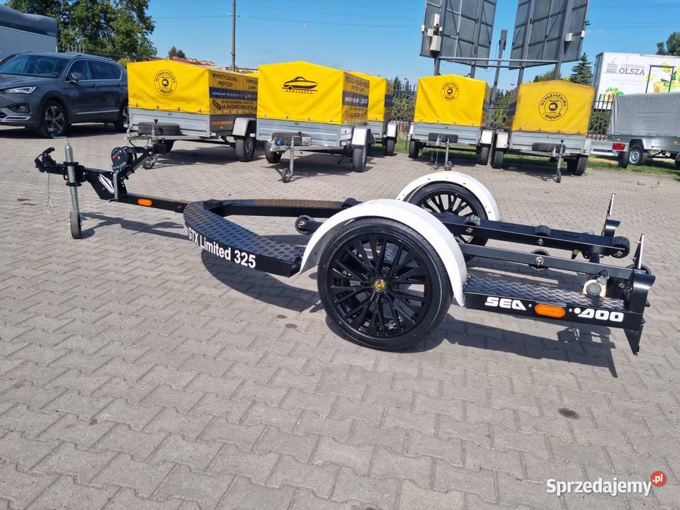 Przyczepa pod skuter wodny seadoo nowa VIP białe Pozostałe Rudniki