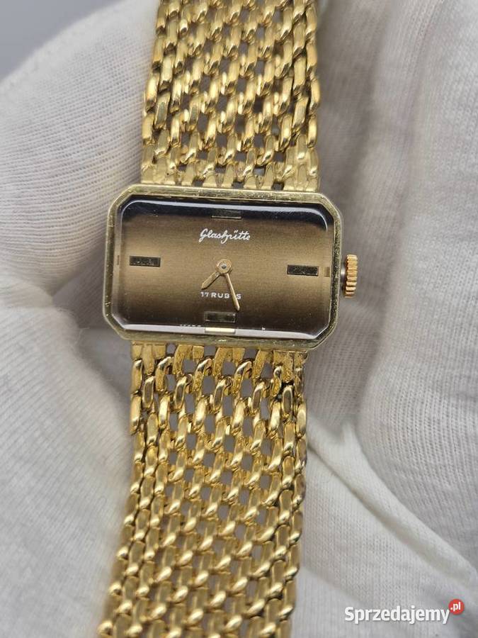 Zegarek damskiGlashtte Gold Plated Chorzów