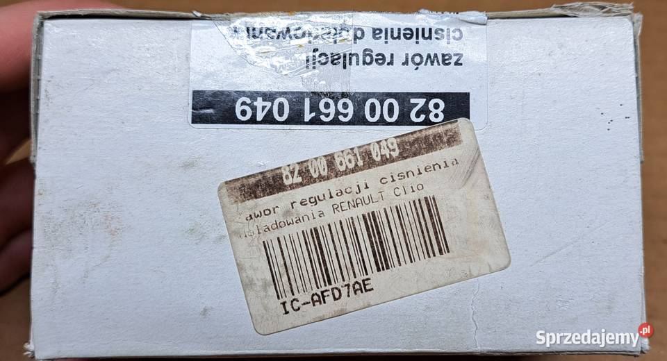 ELEKTROZAWÓR ZAWÓR DACIA NISSAN RENAULT 15DCI Mielęcin