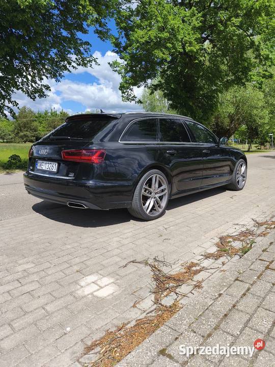 Audi A6 C7 Avant 20TDI Ultra 190 welurowa tapicerka Węgorzewo