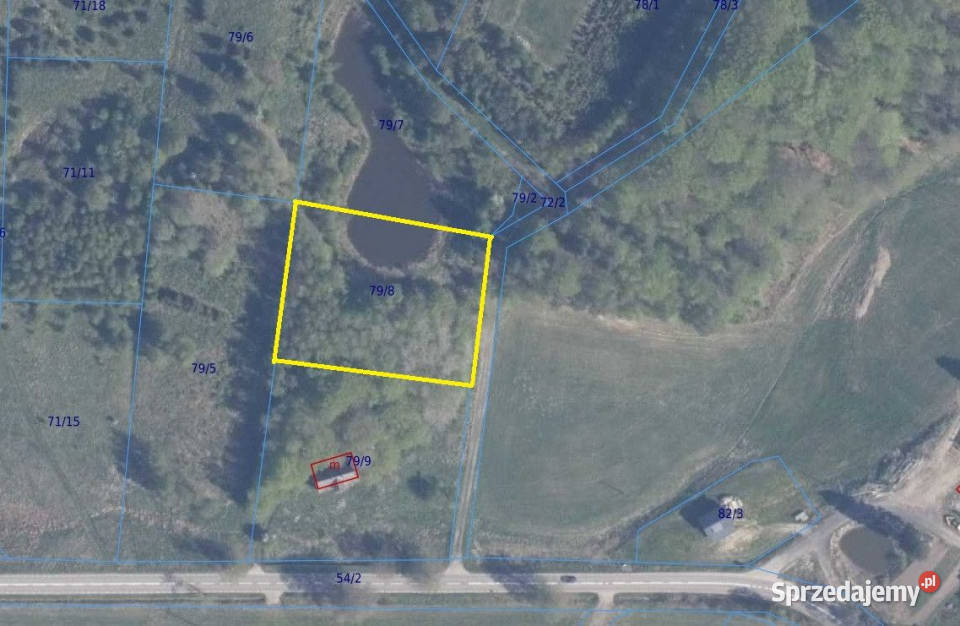 sprzedaży działki 3000m Gromadzin pomorskie