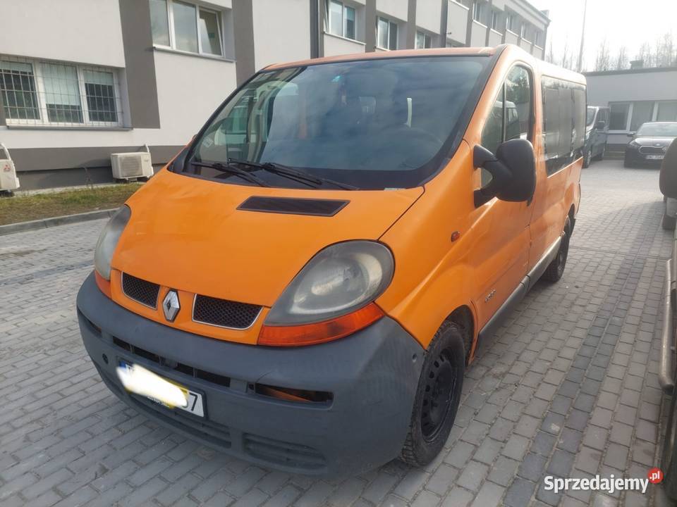 Renault Trafic Opel Vivaro 19 DCI manualna świętokrzyskie Kielce