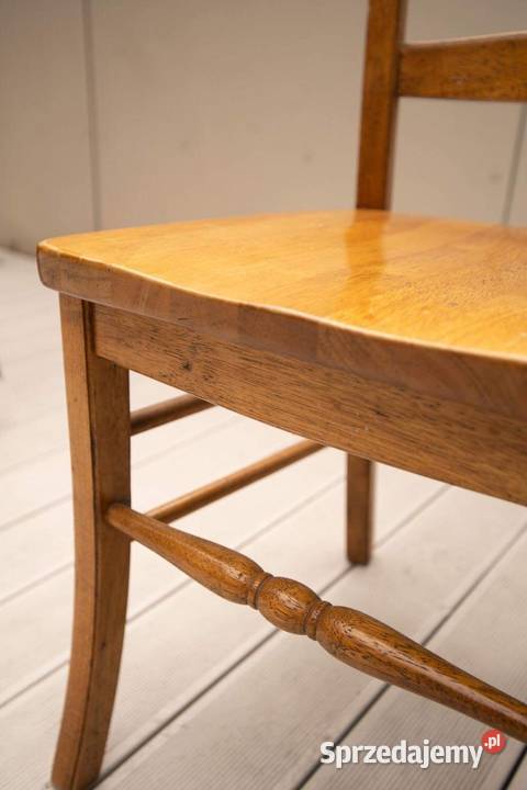 Duzy stół krzesła Australii lite drewno dolnośląskie Krzyków