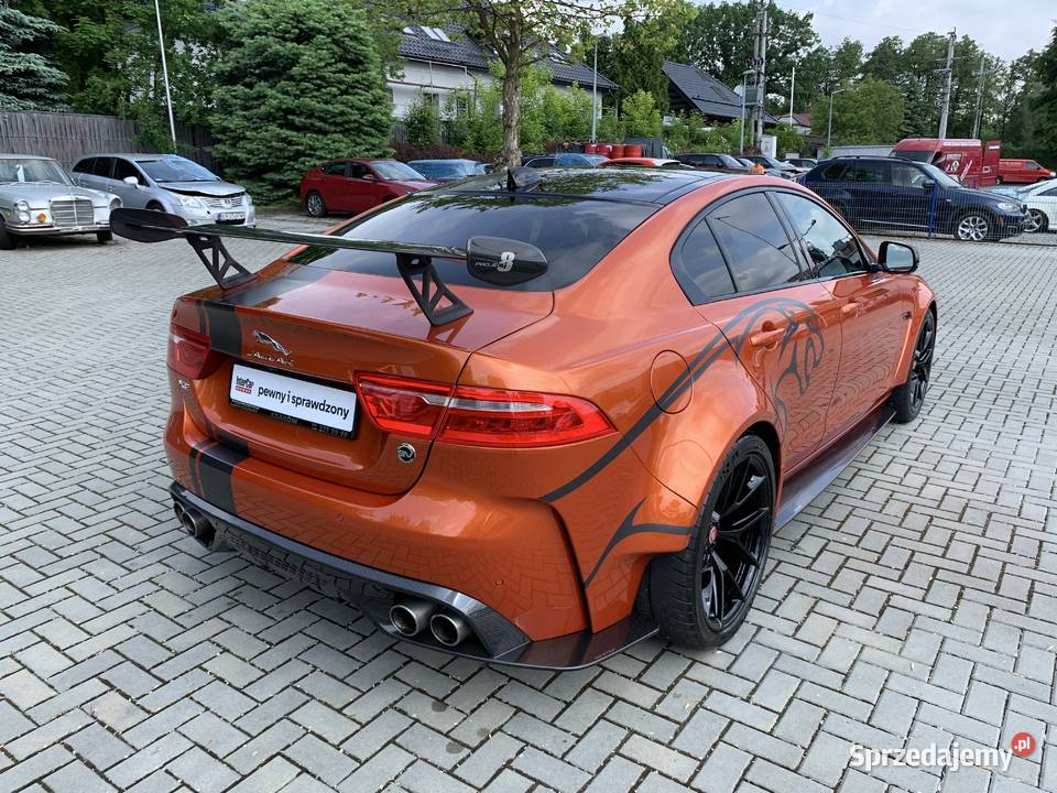 Jaguar XE SV Project 8 50 L V8 600 Unikatowy ASR (kontrola trakcji) Jaguar Kraków