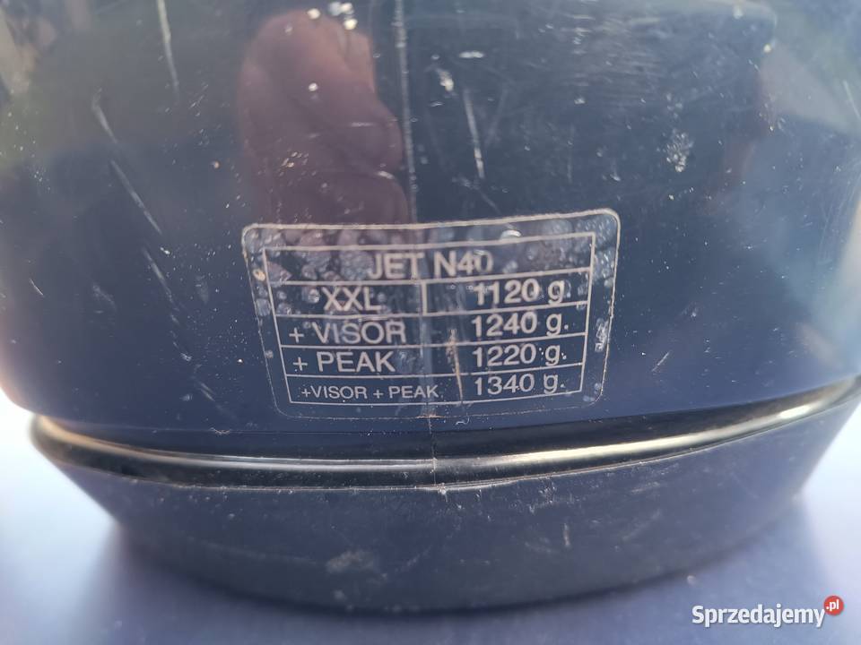 Kask motocyklowy Nolan Jet N40 XXL Frampol
