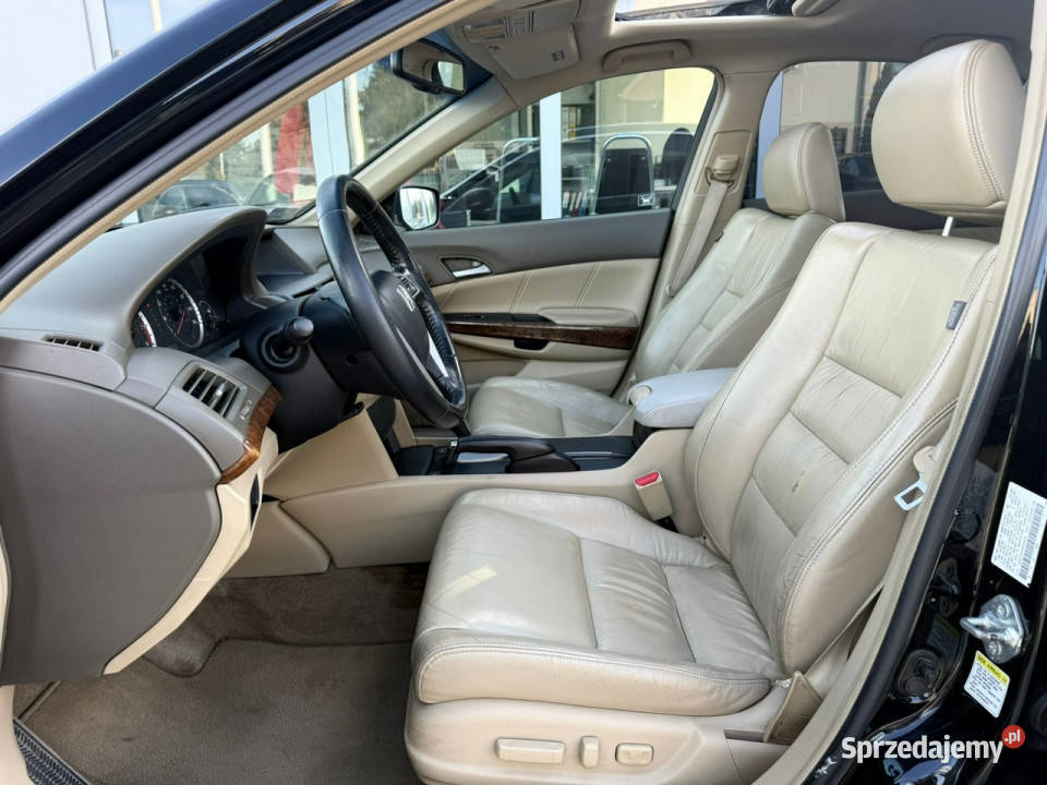 Honda Accord 35 V6 24V 268 skóry FV23 VIII 2008 światła przeciwmgielne dolnośląskie Wrocław