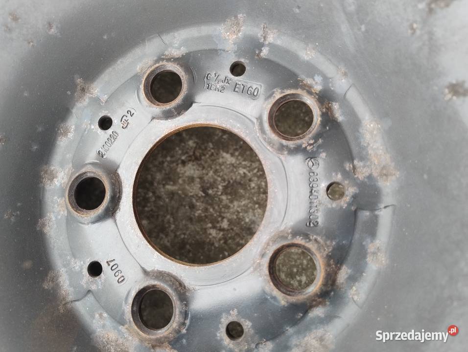 Komplet 4 felgi stalowe Mercedes oryginał R16 pomorskie