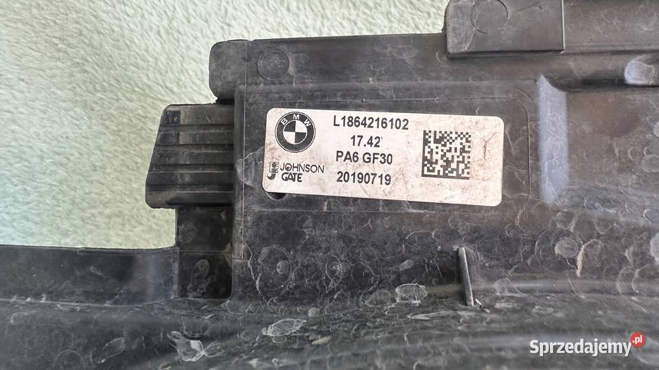 BMW 5 F07 F10 F11 F18 WENTYLATOR CHŁODNICY 520 osobowe lubuskie Gorzów Wielkopolski sprzedam