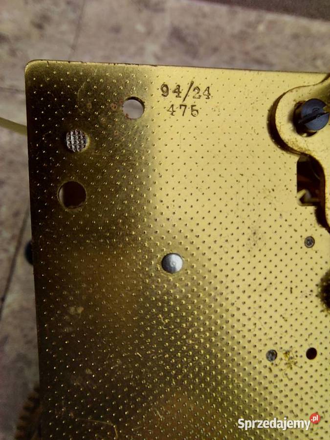 713 Mechanizm starego zegara ściennego Junghans Tczew