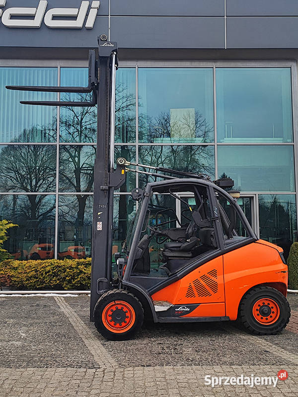 wózek widłowy Linde H50D02 diesel 5 t duplex 37 Kęty