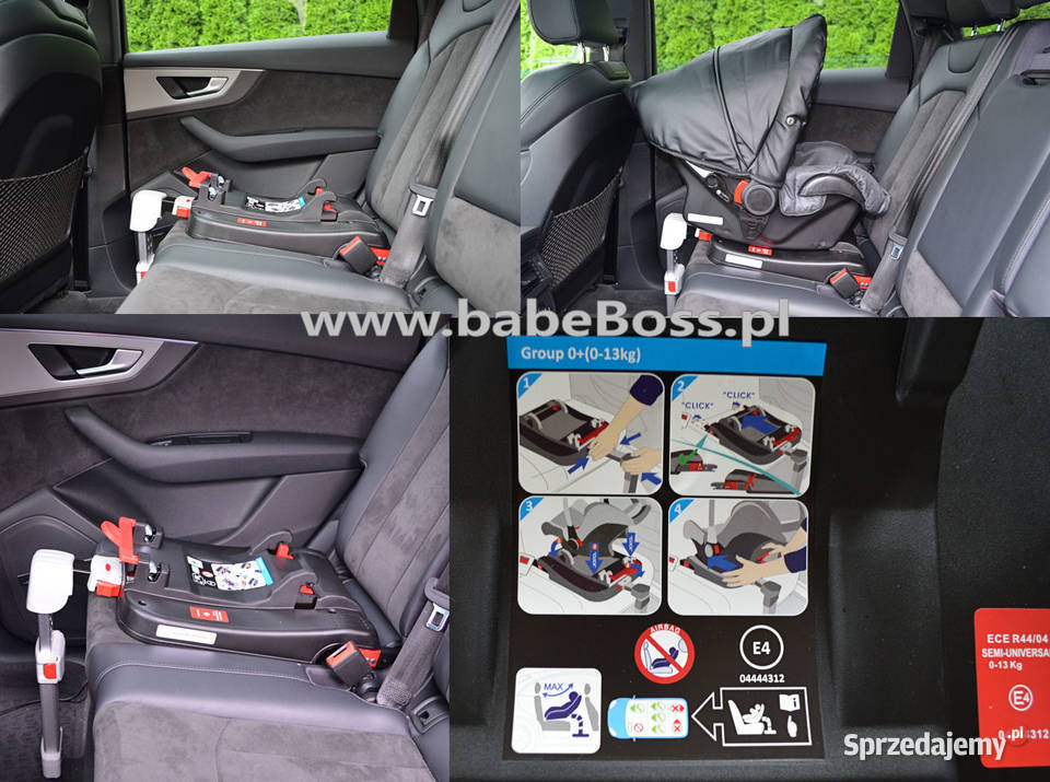 Wózek Dziecięcy Uczio Gold 4w1 Baza Isofix z Wózki