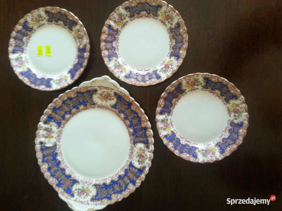 Paterka i 3 talerzyki Royal Staffordshire Made Gdańsk sprzedam