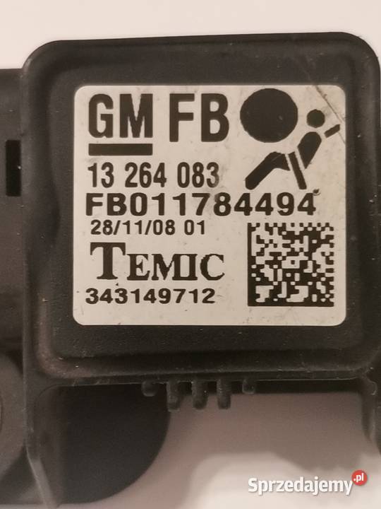 OPEL ZAFIRA B CZUJNIK UDERZENIA PRZÓD 13264083 Choszczno