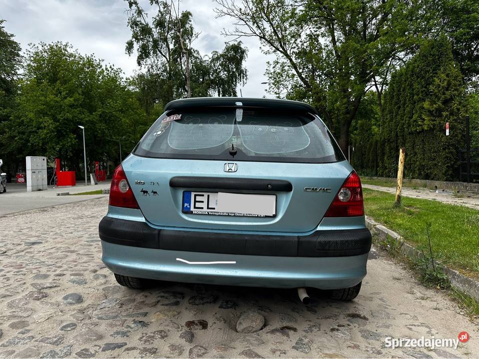 Sprzedam Hondę Civic 16 ASR (kontrola trakcji) Motoryzacja Łódź
