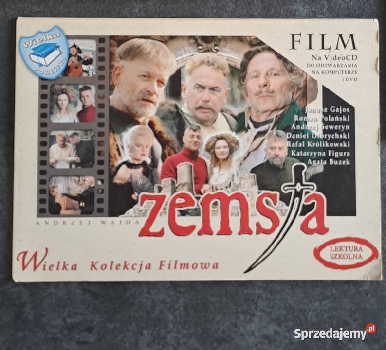 Lektury szkolne Zemsta Dartagnan płyty DVD lektor Filmy Ząbki