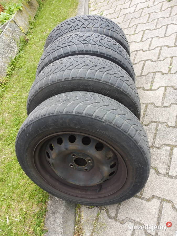Opony zimowe koła 185x65R15 felgi Scenic Megane mazowieckie Radzymin