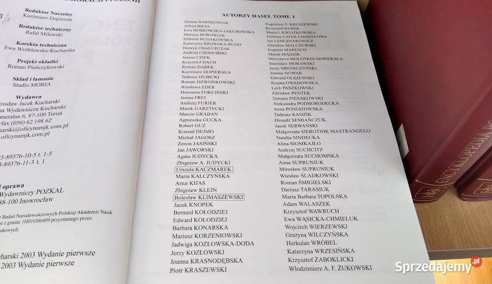Encyklopedia polskiej emigracji i Polonii Tom 1 twarda Gdańsk sprzedam