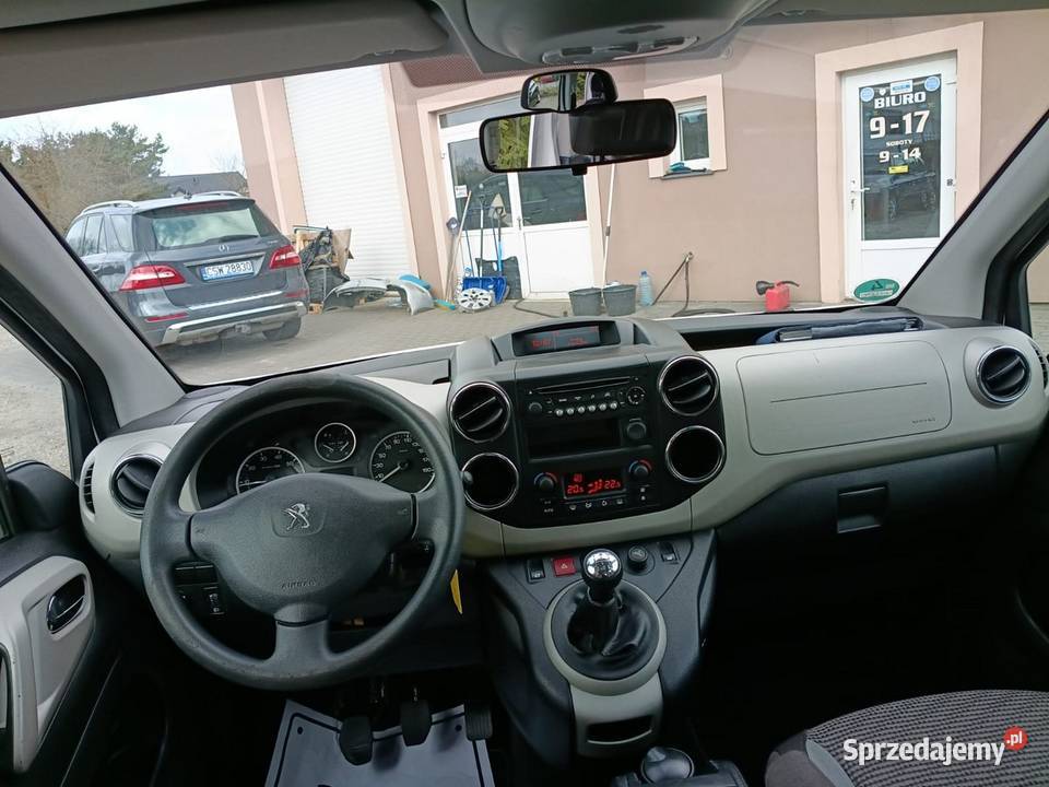 PEUGEOT PARTNER 16 benzyna sprowadzony opłacony elektryczne lusterka Dolna Grupa