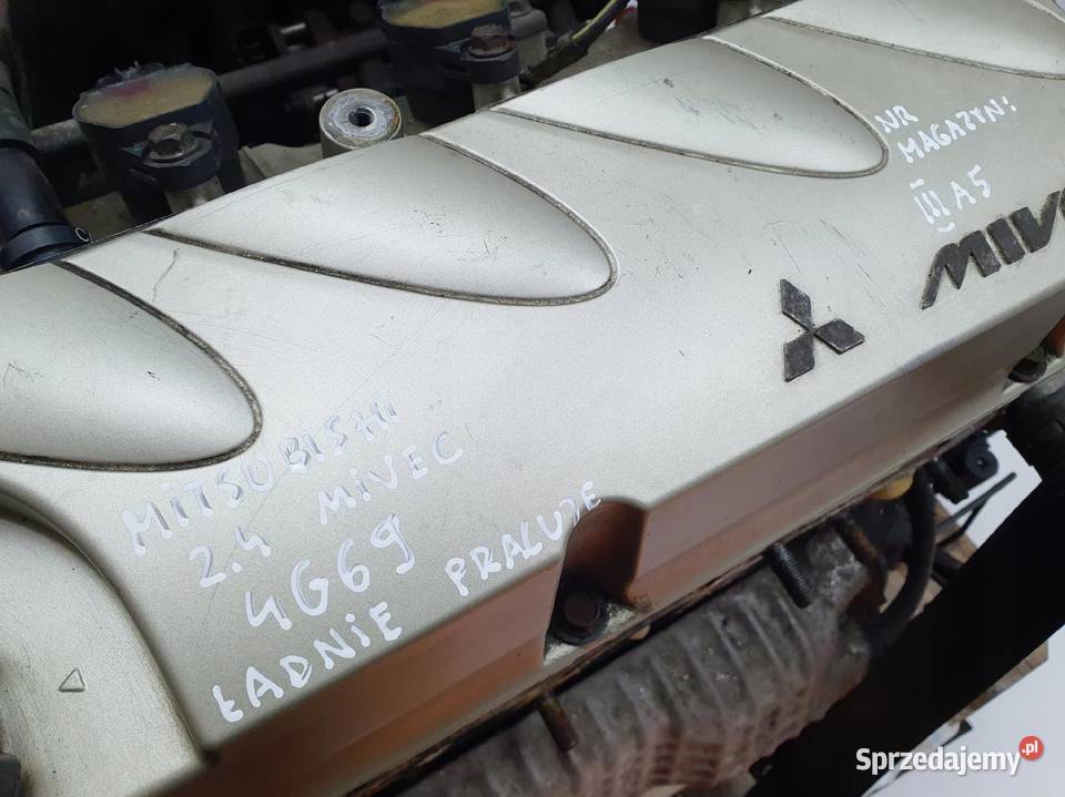 SILNIK KOMPLETNY Mitsubishi Outlander I 24 MIVEC osobowe Rudka