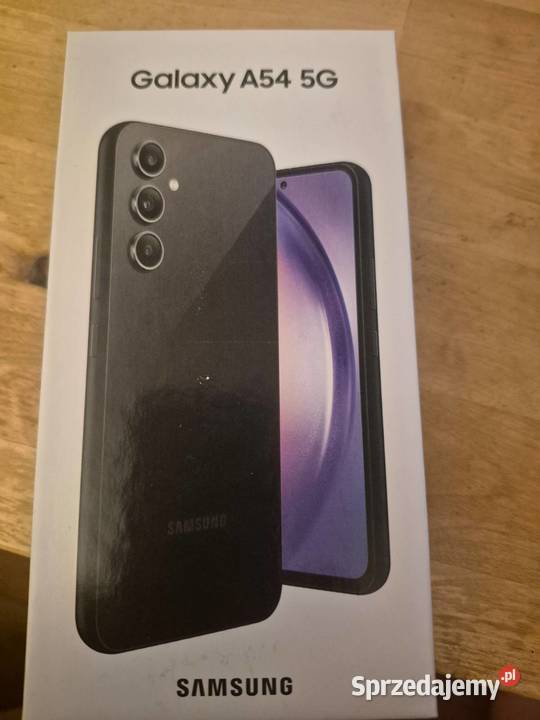 Samsung Galaxy A54 5G 8GB256GB Graphite NOWY Samsung Warszawa sprzedam