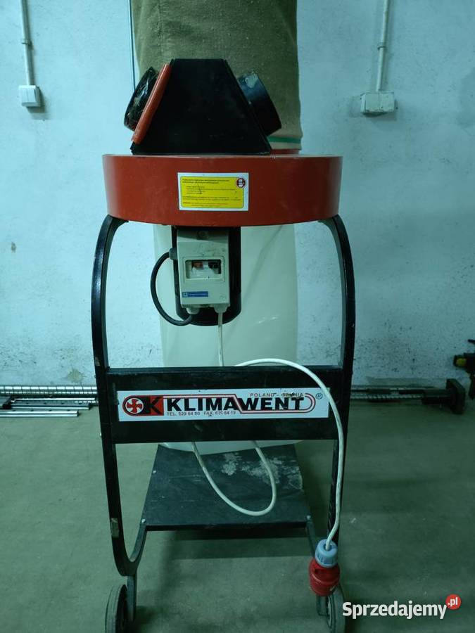 Odciąg wyciąg trocin