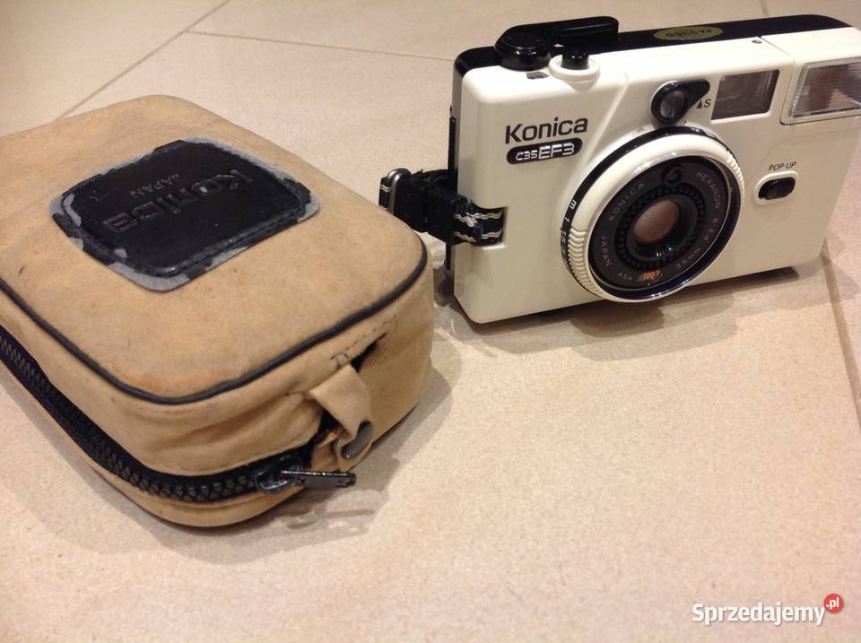Stary Aparat Fotograficzny KONICA C35EF3 JAPAN Aparaty Nowa Sól sprzedam