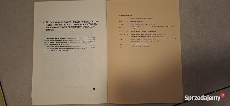 1 wydanie 1987 niski nakład umowy licencyjne PRL Antykwariat Łęczyca