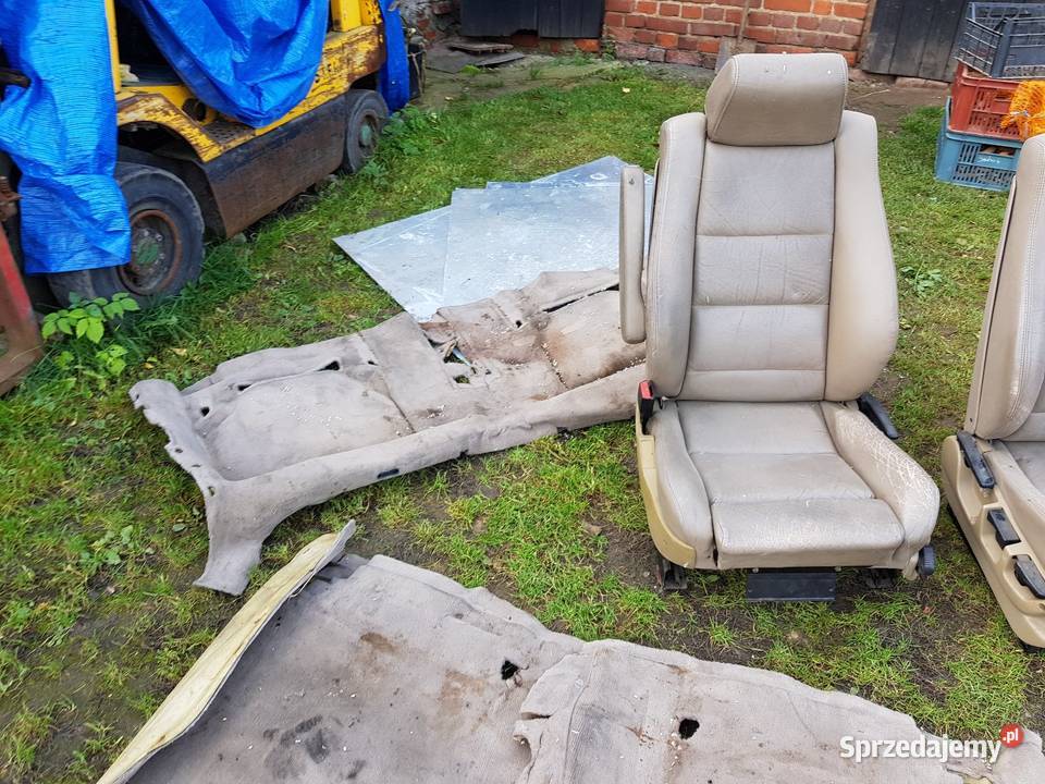 Bmw e34 środek fotele wnętrze Fotele i kanapy
