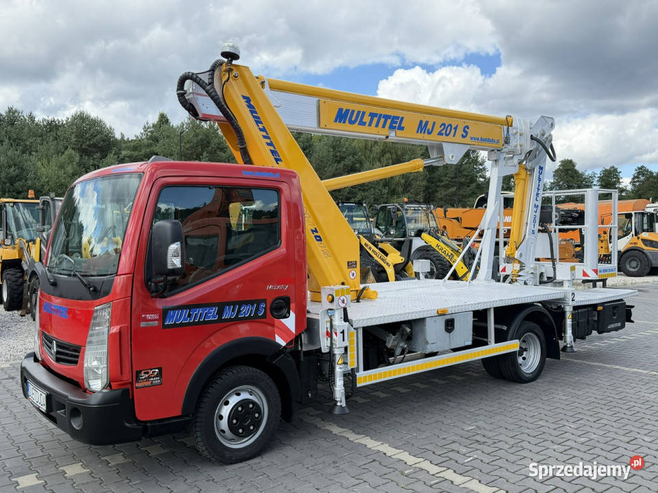 Renault Maxity Zwyżka Podnośnik Koszowy Multitel Renault Widełki