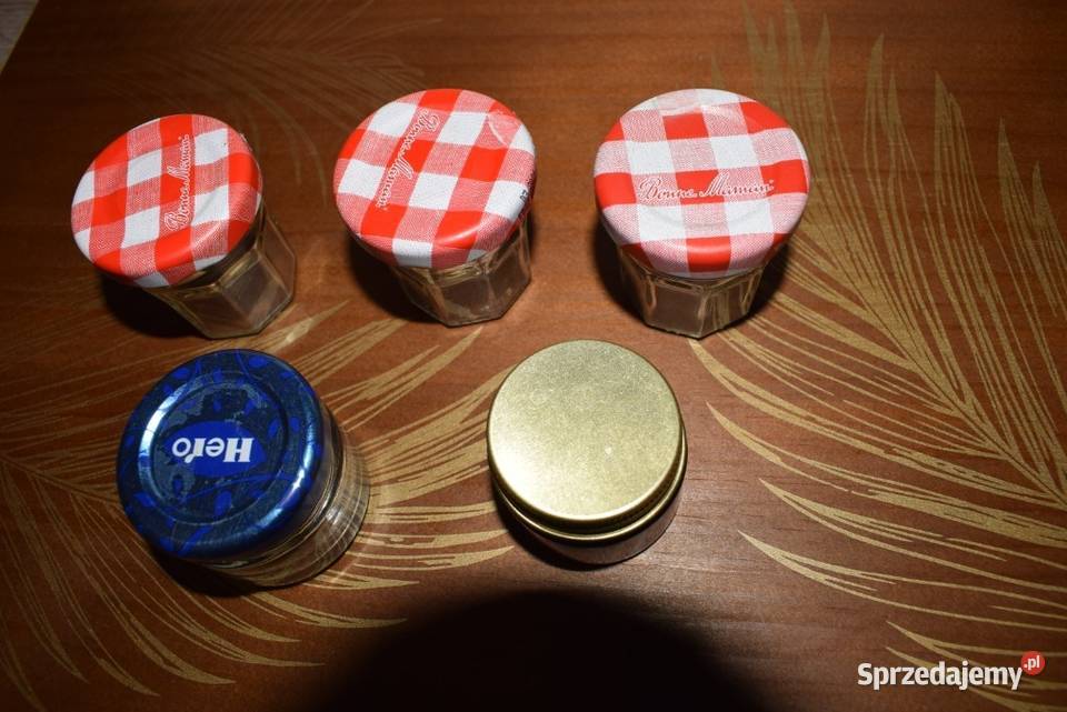5 małych słoiczków pojemności 20 ml w jednej kujawsko-pomorskie Chełmno