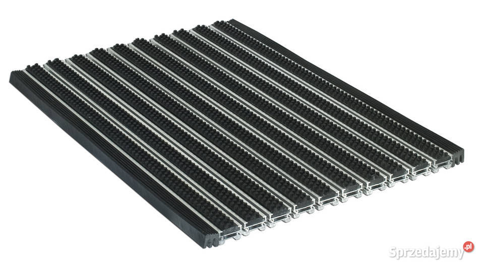 Wycieraczka wejściowa aluminiowa systemowa na Drzwi zewnętrzne