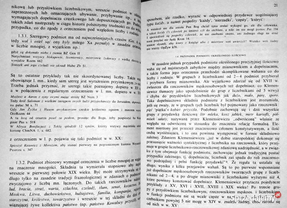 Historia składni języka polskiego Krystyna Chełm sprzedam