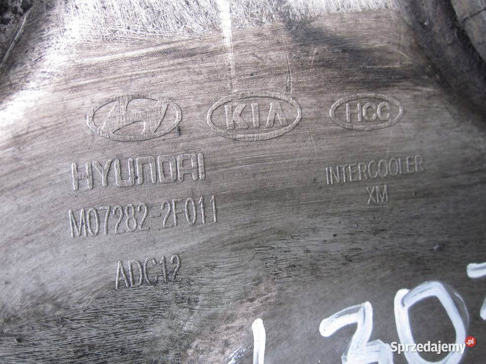 KIA SORENTO II 4x4 10r intercooler M072822F011 osobowe Chłodnice powietrza (intercoolery) Kielce
