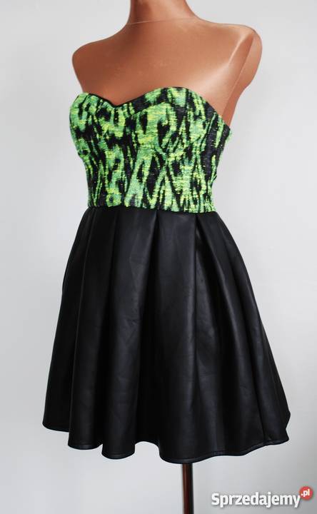 rozkloszowana sukienka 8 s xs Lubartów