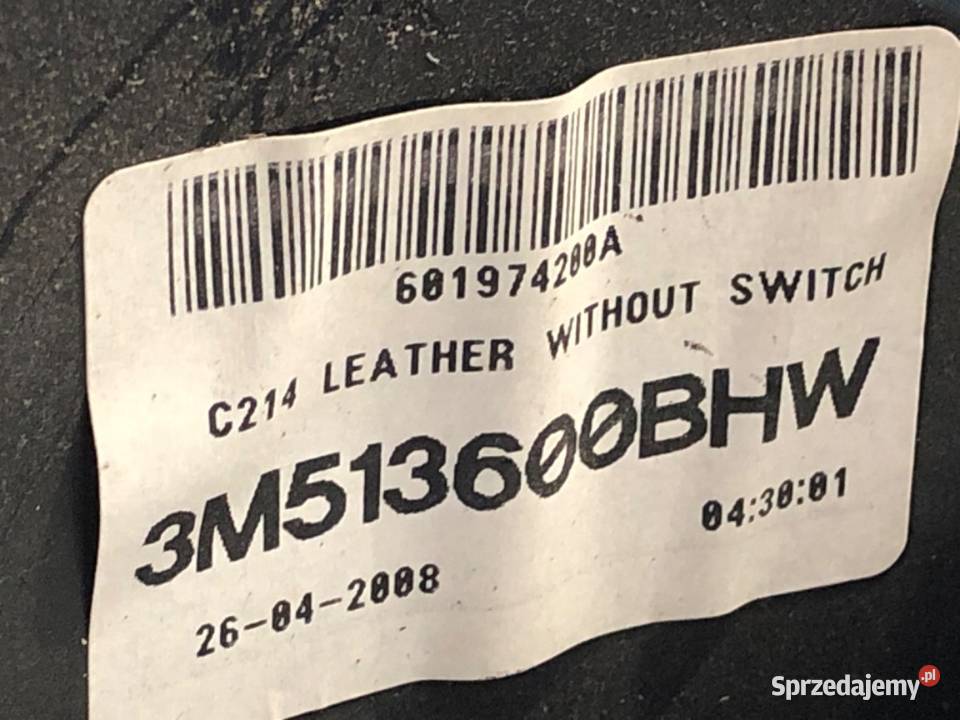 KIEROWNICA FORD KUGA I 3M513600BHW 0812