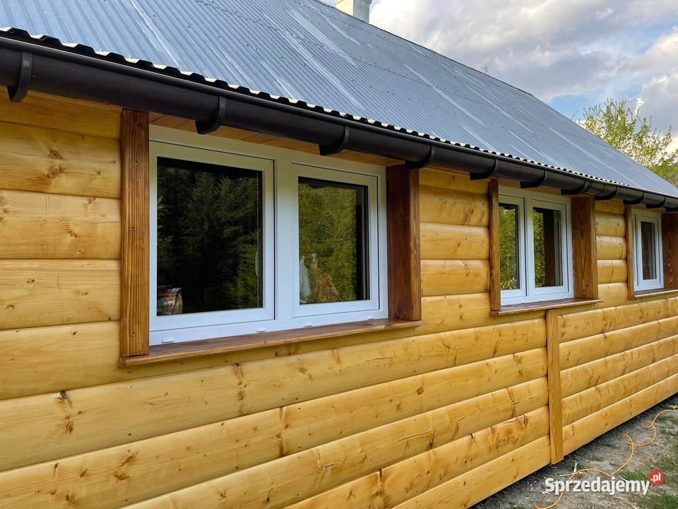 Nowość Deska Elewacyjna Świerk Półbal imitacja Zamość