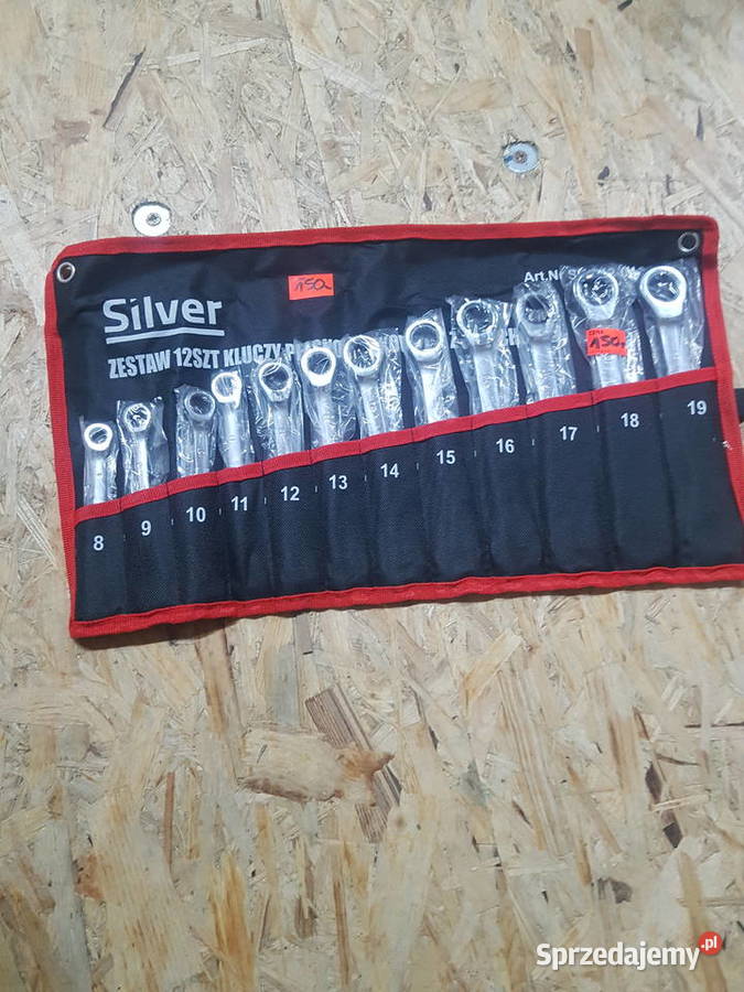 KLUCZE PŁASKO OCZKOWE Z GRZECHOTKĄ 12 819 sprzedam