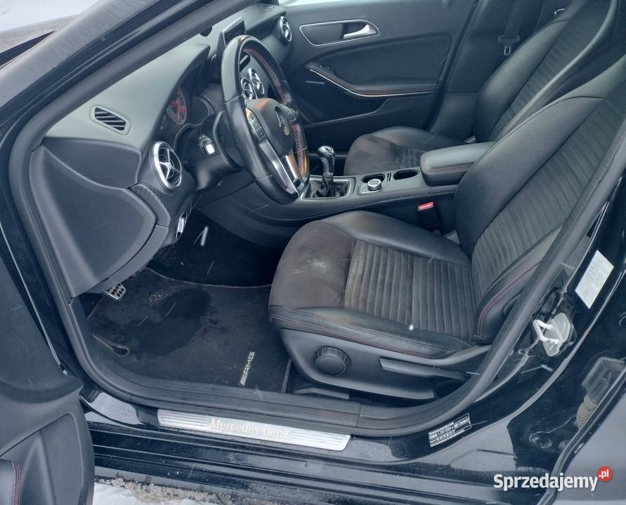 Mercedes A Klase Pakiet AMG możliwa zamiana wielofunkcyjna kierownica wielkopolskie Okonek