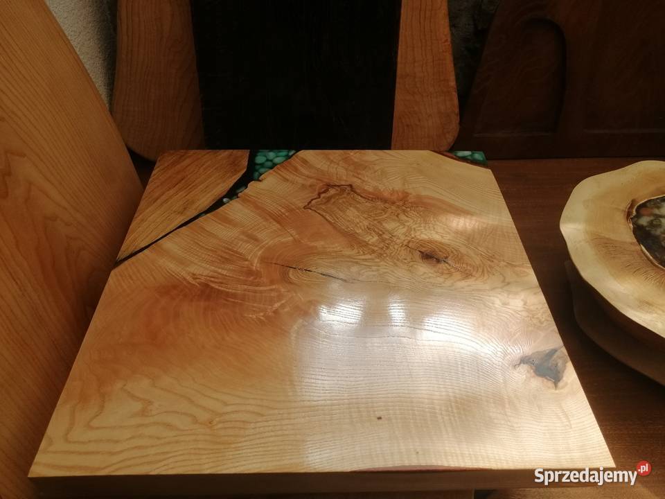 Stolik kawowy dąb wiąz jesion stół bale deski Przysucha