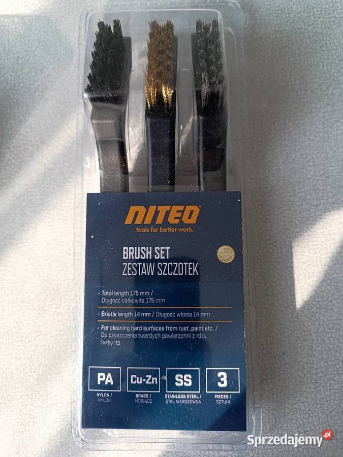 Zestaw szczotek Niteo