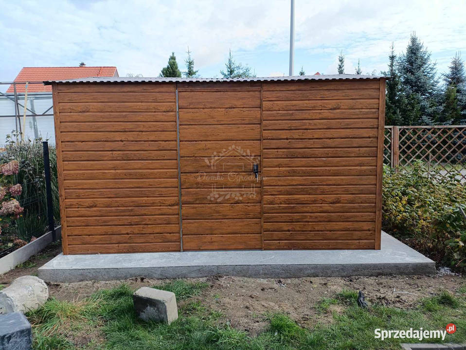 Schowek Domek Ogrodowy 4x3m okno drewnopodobny podkarpackie Przemyśl