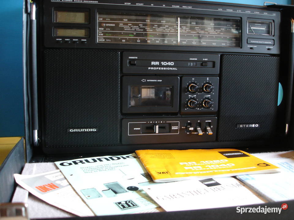 Radiomagnetofon GRUNDIG RR1040 PROFESSIONAL Zielona Góra sprzedam