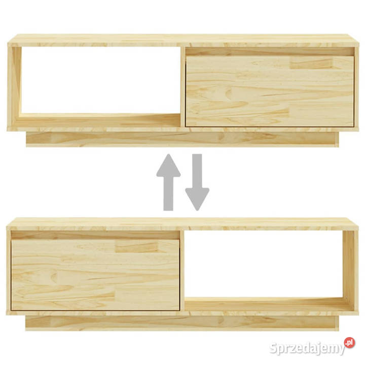 Szafka pod telewizor 110x30x335 lite drewno Warszawa
