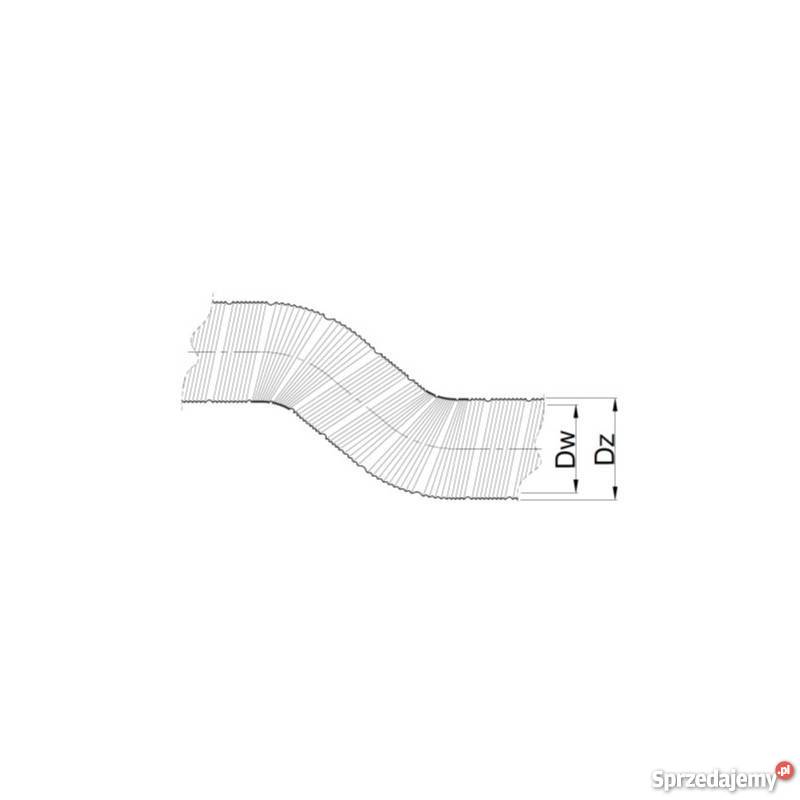 Rura aluminiowa SPIRO FLEX fi 150 3m wentylacja Rabka-Zdrój
