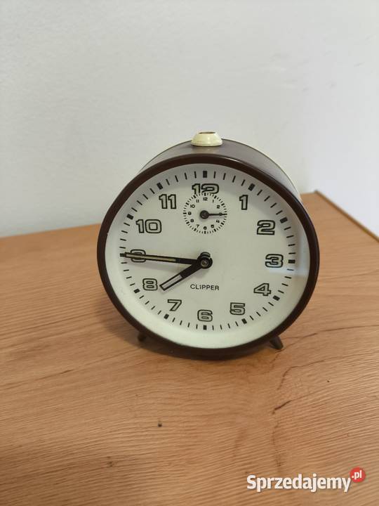 Budzik Clipper PRL pomorskie Kwidzyn